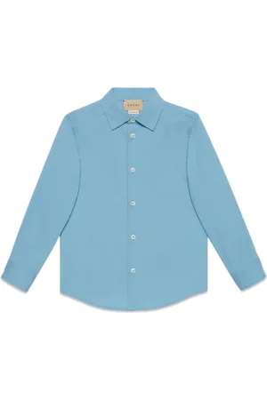 Gucci Camisa con motivo Interlocking G