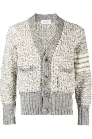 Thom Browne Cárdigan con motivo 4-Bar