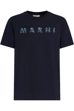 Marni Playera con logo estampado