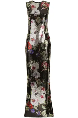 Dolce & Gabbana Vestido de fiesta con motivo floral
