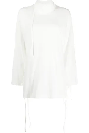 YOHJI YAMAMOTO Blusa con cuello de tortuga