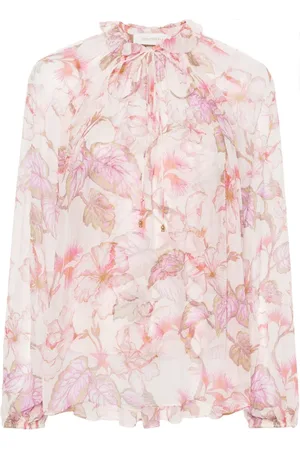 ZIMMERMANN Blusa Matchmaker Billow con estampado floral
