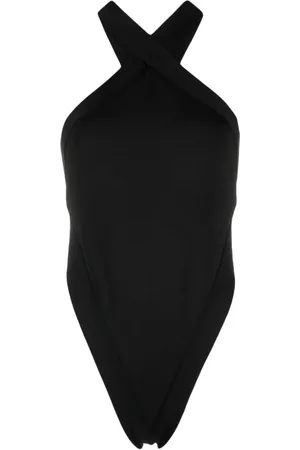 Saint Laurent Body con cuello halter