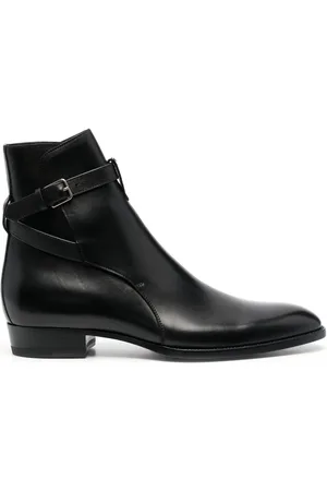 Saint Laurent Botines con hebilla