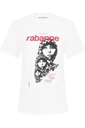 Paco rabanne Playera con motivo Visconti