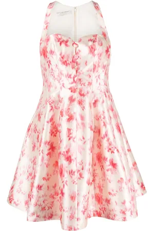 Serafini Vestido corto con estampado floral
