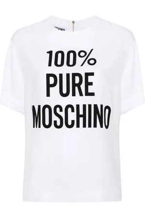 Moschino Blusa con eslogan estampado