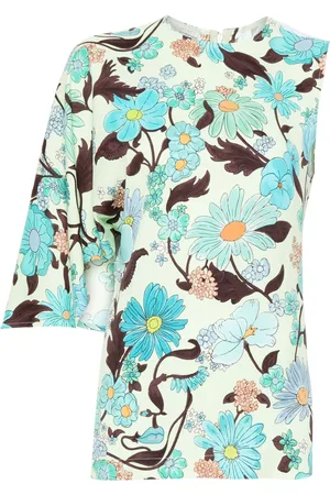 Stella McCartney Blusa con estampado Garden