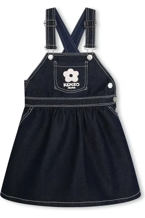 Kenzo Vestido estilo overol Boke Flower