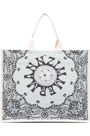 ZIMMERMANN Tote con estampado gráfico