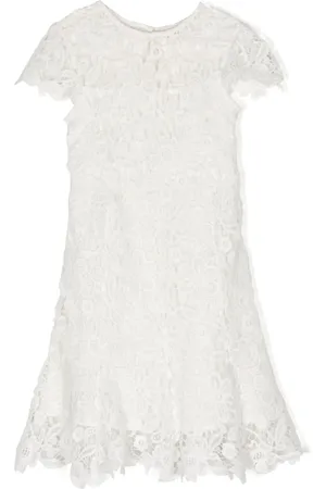 Marlo Vestido corto Holly Jolly con encaje floral