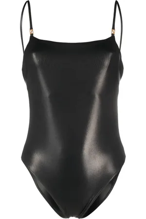 VERSACE Traje de baño con detalle Greca