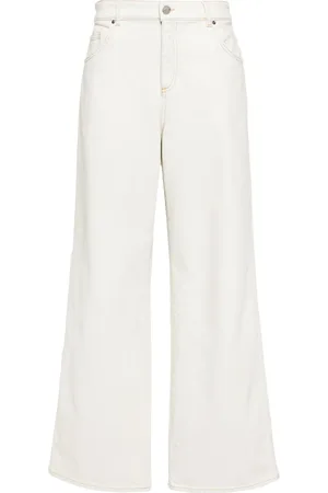 BLUMARINE Jeans boyfriend con efecto blanqueado