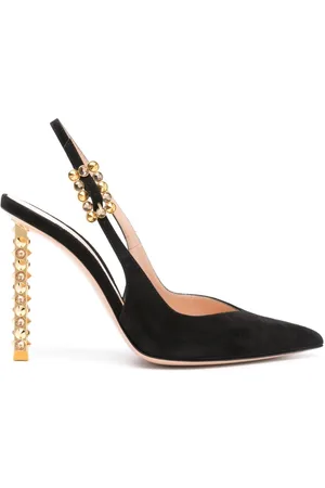 Gianvito Rossi Zapatillas con tira trasera y tacón de 110mm