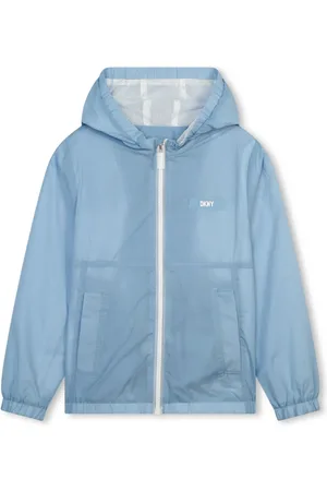 DKNY Chamarra rompevientos con capucha