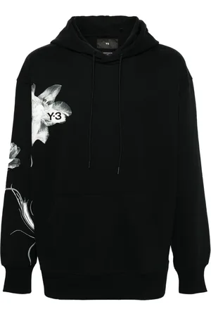Y-3 Hoodie con estampado floral
