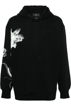 Y-3 Hoodie con estampado floral