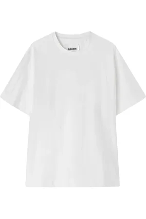 Jil Sander Playera con cuello redondo