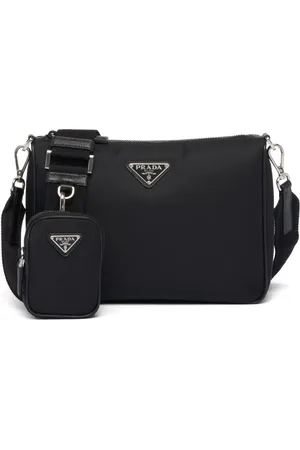 Prada Mochila tipo mensajero Re-Nylon