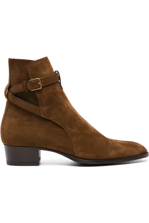 Saint Laurent Botines Wyatt con tacón de 4mm