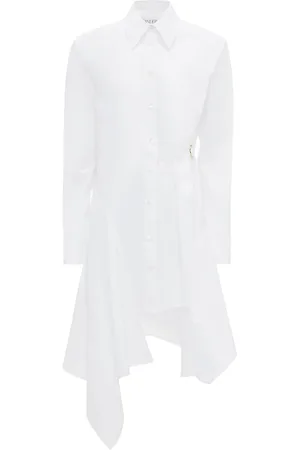 J.W.Anderson Vestido camisero con diseño asimétrico