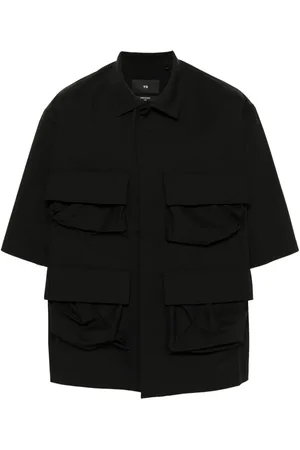 Y-3 Camisa con logo estampado
