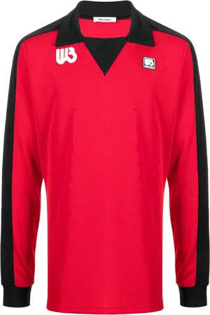 WALES BONNER Playera tipo polo con logo estampado