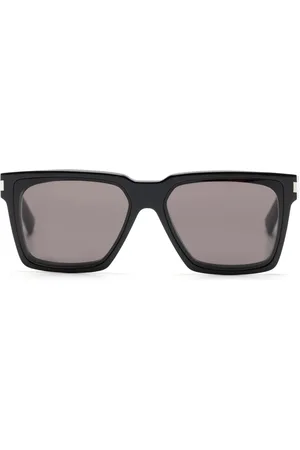 Saint Laurent Lentes de sol con armazón cuadrada y micas oscuras