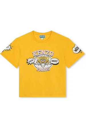 Kenzo Playera con motivo Tiger Head