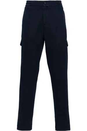 Kiton Pantalones cargo con diseño recto