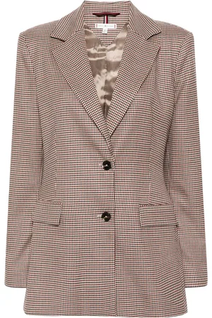 Tommy Hilfiger Blazer con botones y motivo pied de poule