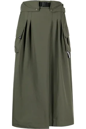 Musium Div. Pantalones anchos con solapa