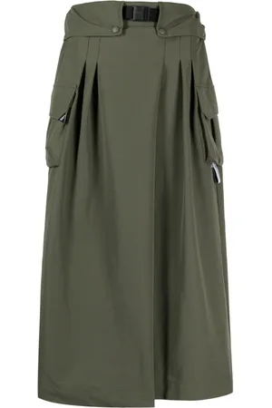 Musium Div. Pantalones anchos con solapa