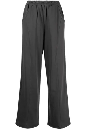 Izzue Pantalones rectos con tiro alto