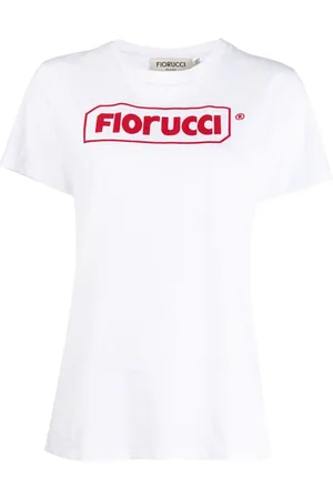 Fiorucci Playera con logo estampado