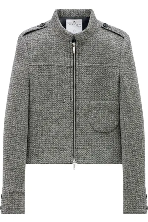 Courrèges Chamarra de vestir caviar