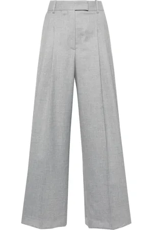 By Malene Birger Pantalones anchos con tiro alto
