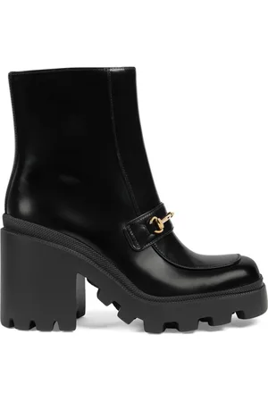 Gucci Botines con detalle Horsebit y tacón de 72mm