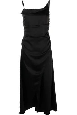 HAN Kjøbenhavn Satin-finish ruched dress