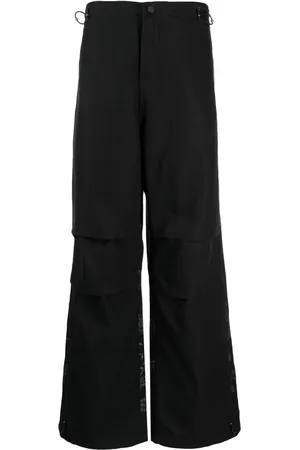 Maharishi Pantalones rectos con pretina elástica