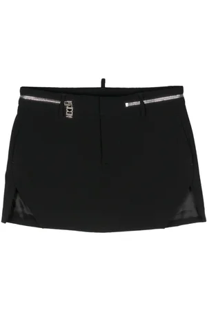 Dsquared2 Falda corta Icon Zipped