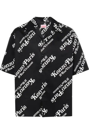 Kenzo Camisa con logo estampado