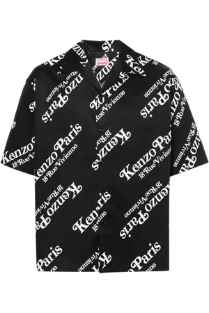 Kenzo Camisa con logo estampado