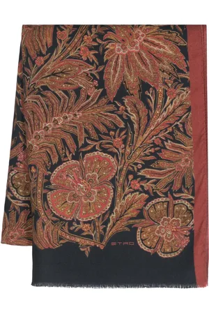 Etro Mascada con estampado floral