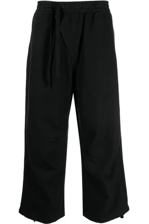 Maharishi Pantalones rectos con pretina elástica
