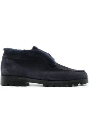 santoni Mocasines con costuras del mismo tono