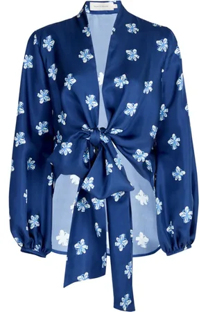 Silvia Tcherassi Blusa Honey con estampado floral