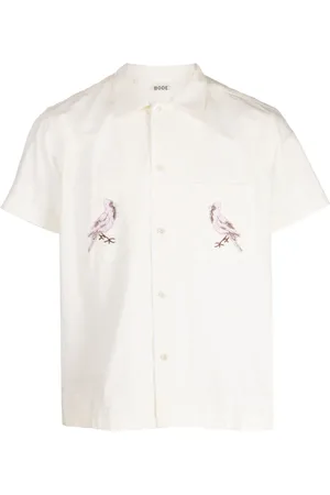 BODE Camisa manga corta bordada