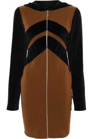 Jean Paul Gaultier Vestido corto con capucha 1980