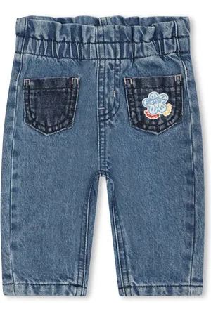 Kenzo Pantalones con aplique del logo